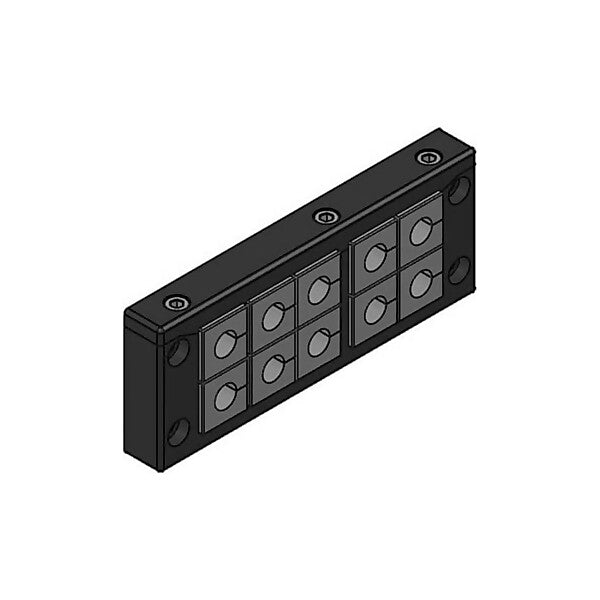icotek Kabeleinführungsleiste KEL-U 24/10 schwarz